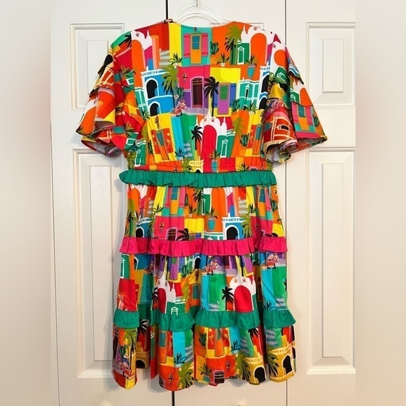 NWT ALDEN ADAIR Sabrina Casablanca Dress size Medium - Picture 10 of 11